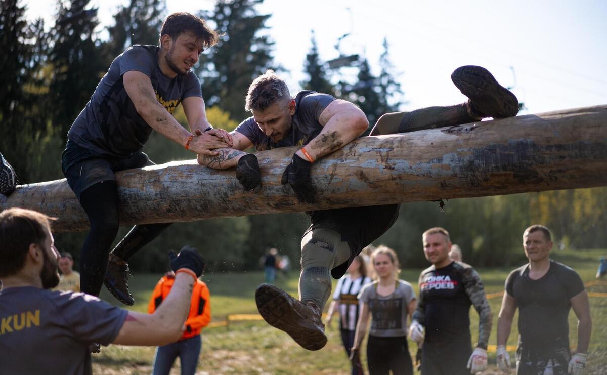 Bison Race - Obstacle Race, Sports Competition, Belarus, May 2019